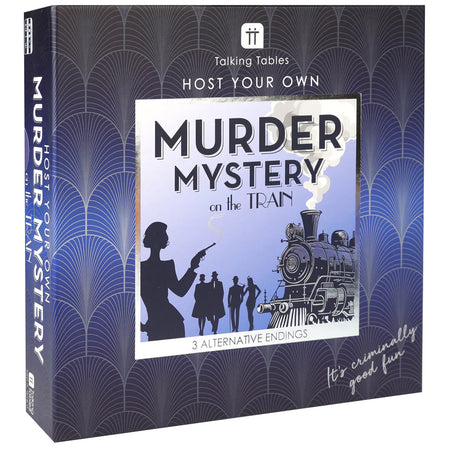 Host Your Own Murder Mystery Night Game - On The Train
