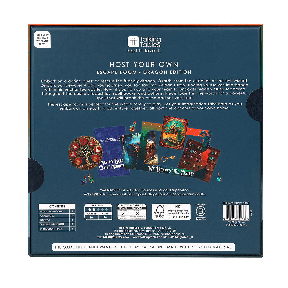 Host Your Own Family Escape Room Game - Dragon Edition