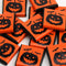 Halloween Pumpkin Foil Neapolitan Square Chocolates - 5g - Each