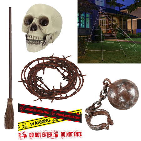 Halloween Spooky Props Decoration Pack