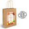 Autumn Harvest Personalised Paper Party Bags - Pack of 12