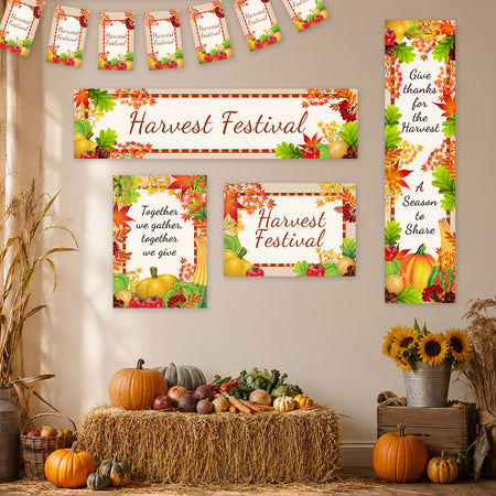 Harvest Festival Paper Decoration Pack