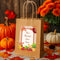 Autumn Harvest Personalised Paper Party Bags - Pack of 12