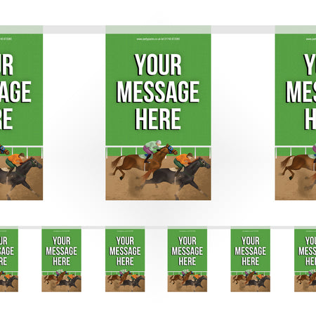 Horse Racing Personalised Bunting – 3m