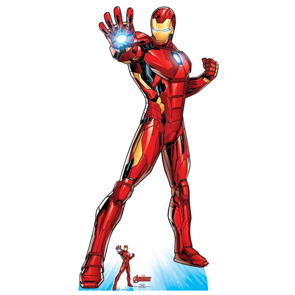 Avengers Iron Man Lifesize Cardboard Cutout - 1.91m