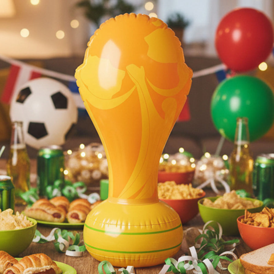 60cm Inflatable World Cup Trophy Decoration | Party Packs