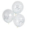 Baby Shower Ready To Pop Latex Confetti Balloons - 12