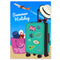 Jet Set Holiday Luggage Scene Poster - A3