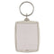 Clear Photo Holder Keyring - 3.5cm x 4.5cm - Each