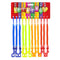 Spiral Keychain with Clip - Assorted Colours - 23cm - Each