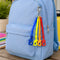 Spiral Keychain with Clip - Assorted Colours - 23cm - Each