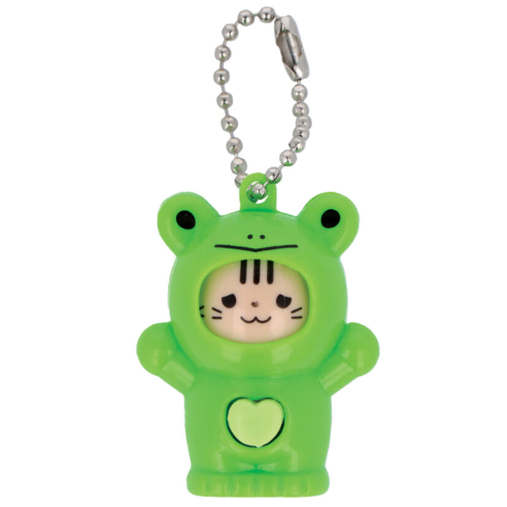 Cute Animal Keychains with Changing Faces - Assorted Designs - 4.3cm - Each
