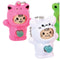 Cute Animal Keychains with Changing Faces - Assorted Designs - 4.3cm - Each