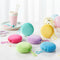 Mini Plush Clip-on Purse Keyring - 6 Assorted Colours - Each