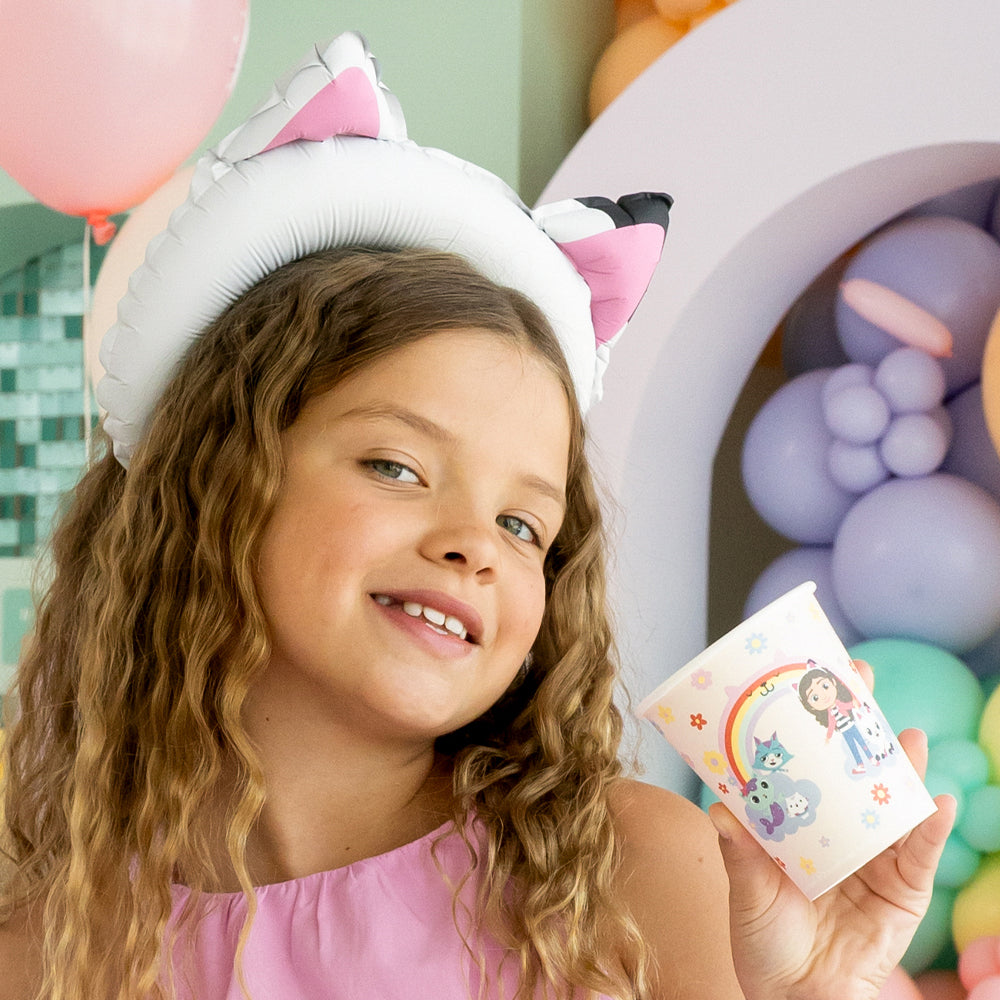 Gabby's Dollhouse Paper Cups - 250ml - Pack of 6