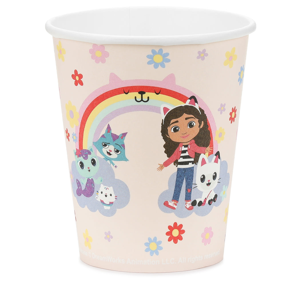 Gabby's Dollhouse Paper Cups - 250ml - Pack of 6
