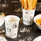 Black and White Harry Potter Paper Cups - 250ml - Pack of 6