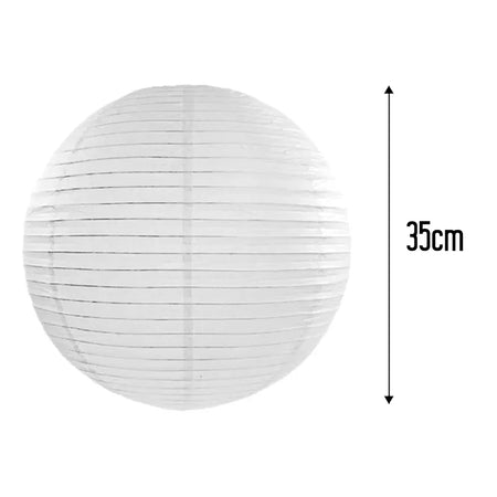 White Paper Lantern - 35cm - Each