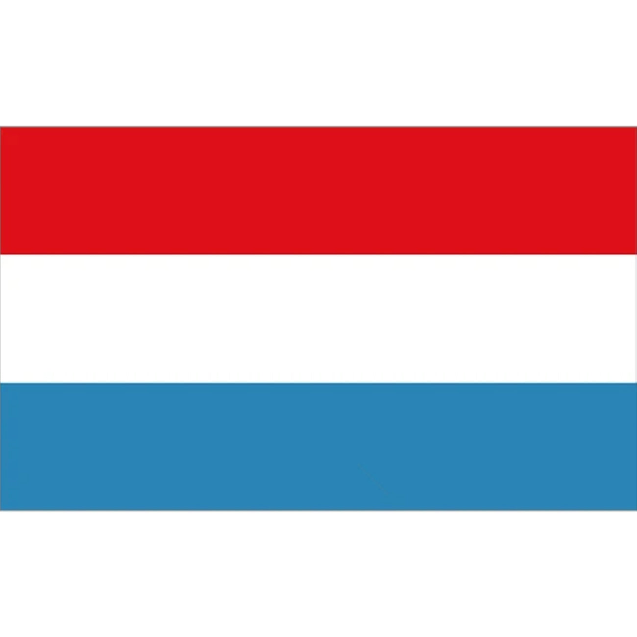 Luxembourg Polyester Fabric Flag 5ft x 3ft