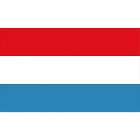 Luxembourg Polyester Fabric Flag 5ft x 3ft