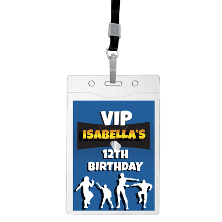 Personalised Lanyards - Battle Royale - Pack of 10