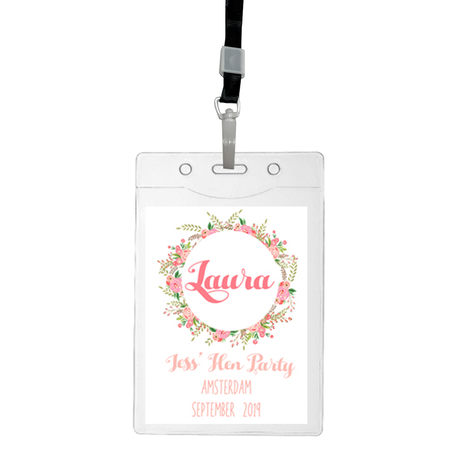 Personalised Lanyard - Boho - Pack of 10