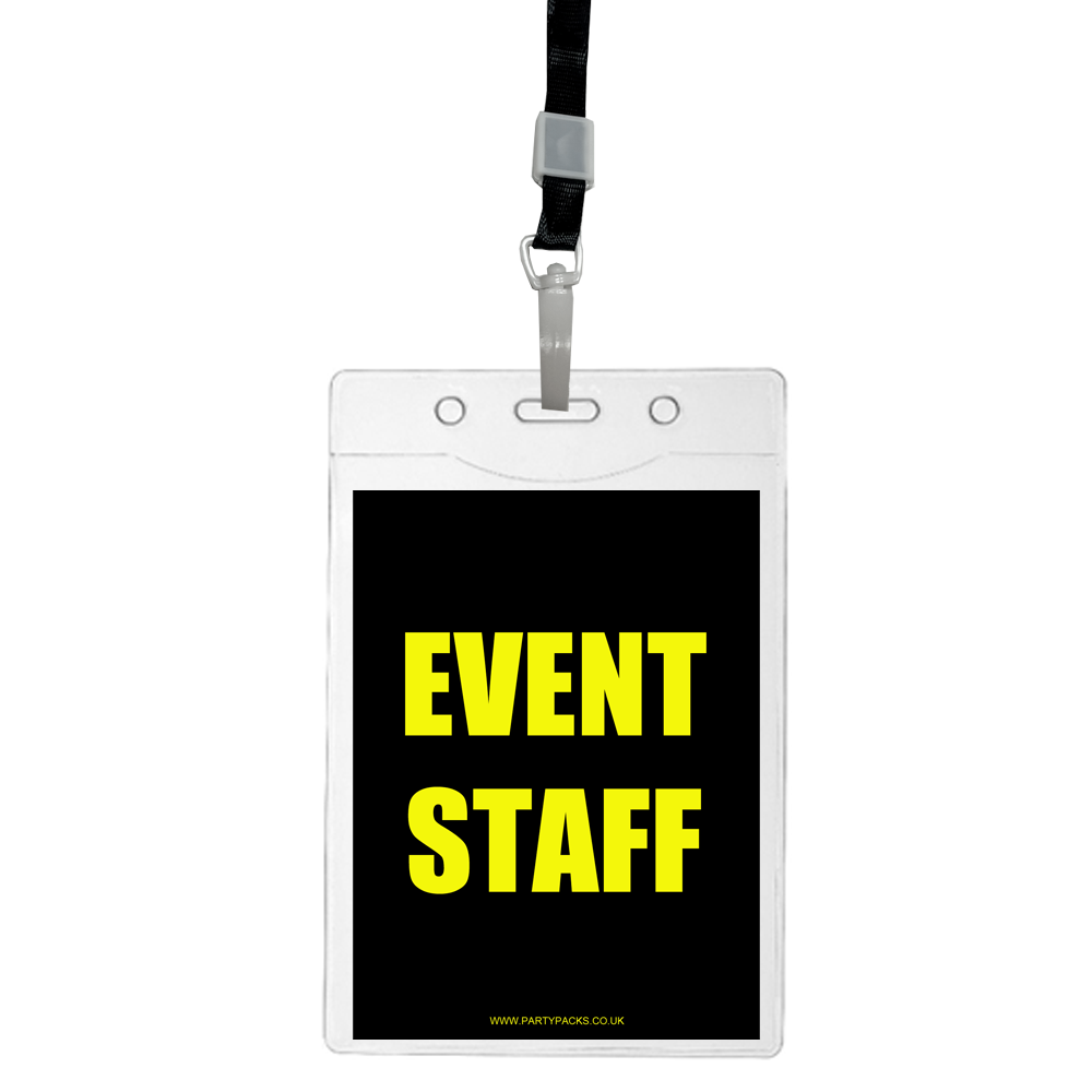 Event Staff Lanyards - Pack of 10