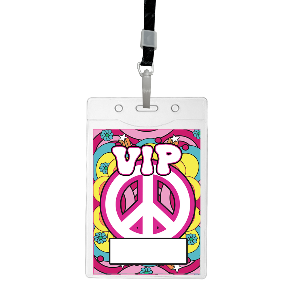 1960's Hippie Lanyards - Pack of 10