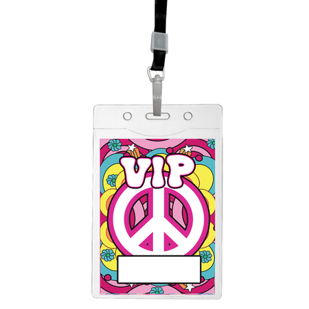 1960's Hippie Lanyards - Pack of 10