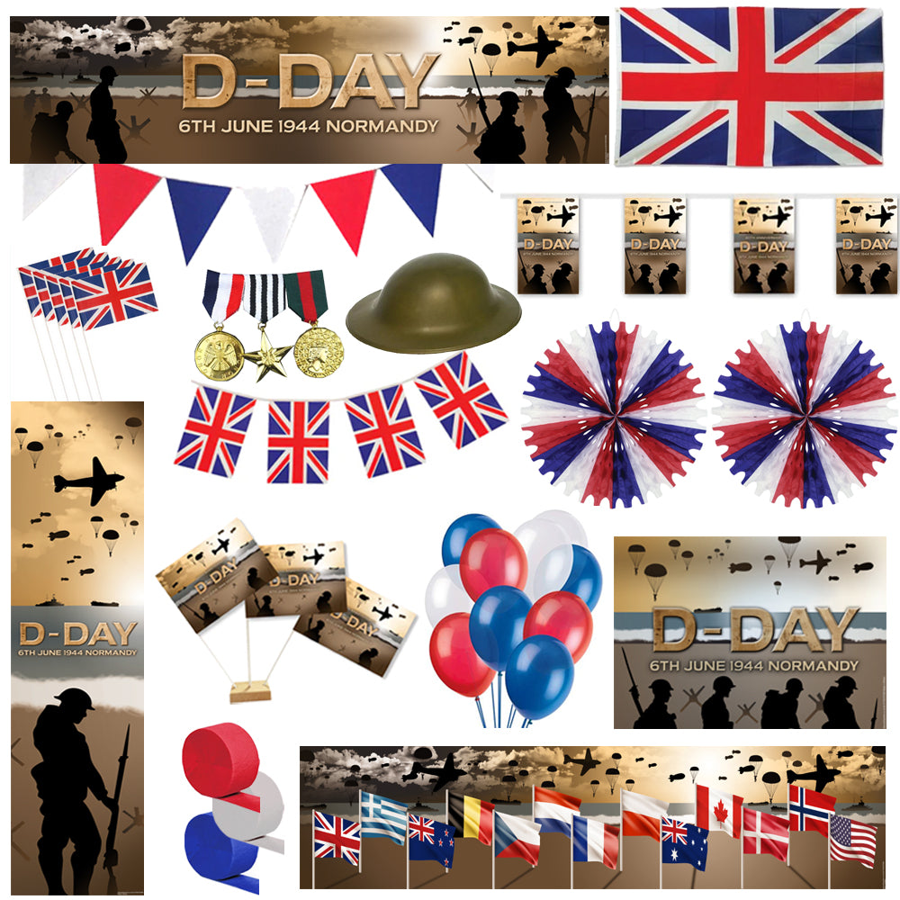 Large D-Day 80th Anniversary Decoration and Accessory Pack