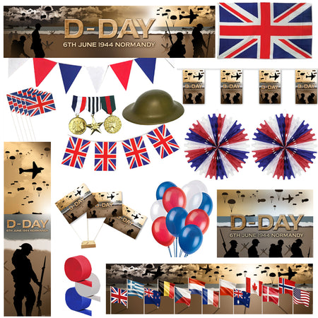 Large D-Day 80th Anniversary Decoration and Accessory Pack