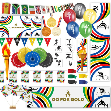 Large Summer World Games Athletics Decoration Pack