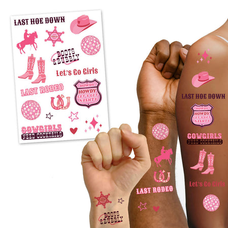 The Last Rodeo Tattoos - Sheet of 17