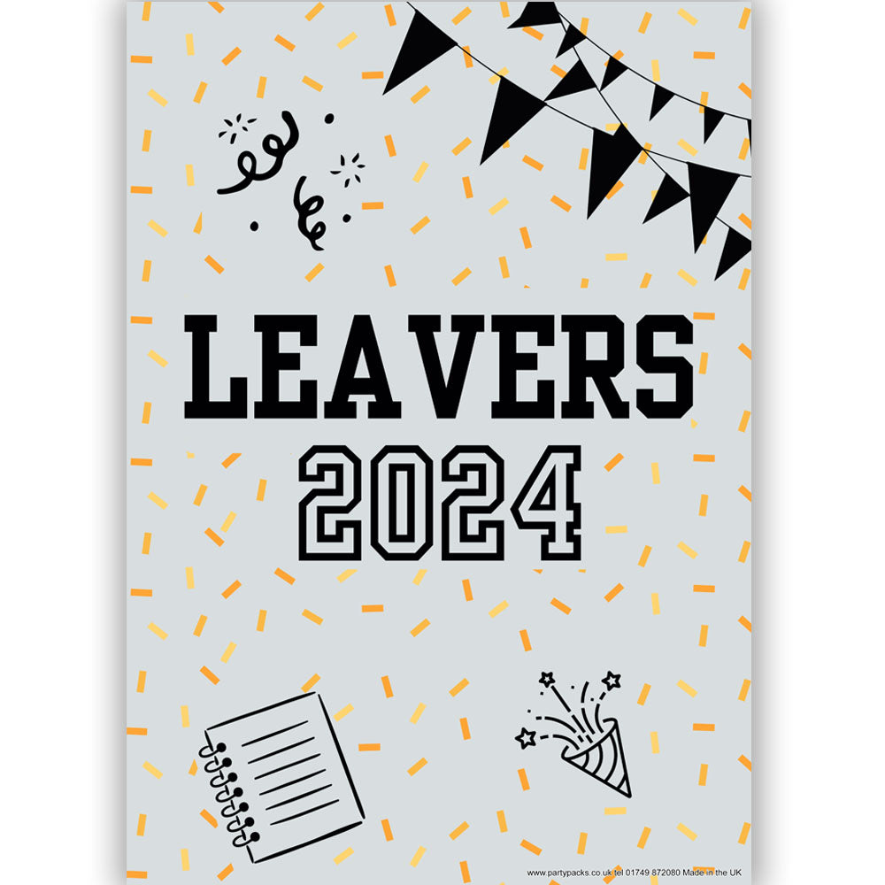 Leavers 2024 Poster Decoration - A3