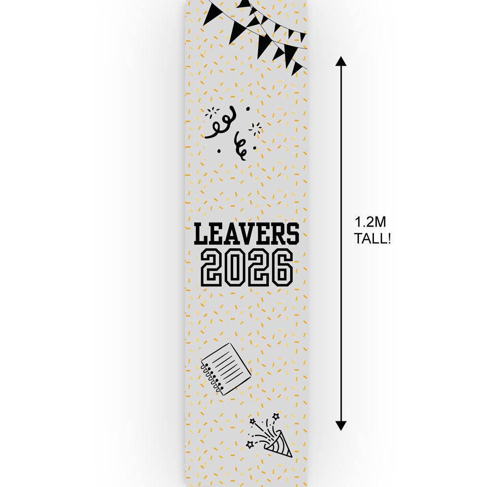 Leavers 2026 Portrait Wall & Door Banner Decoration - 1.2m