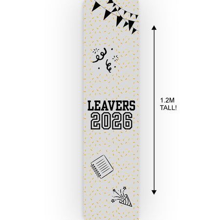 Leavers 2026 Portrait Wall & Door Banner Decoration - 1.2m