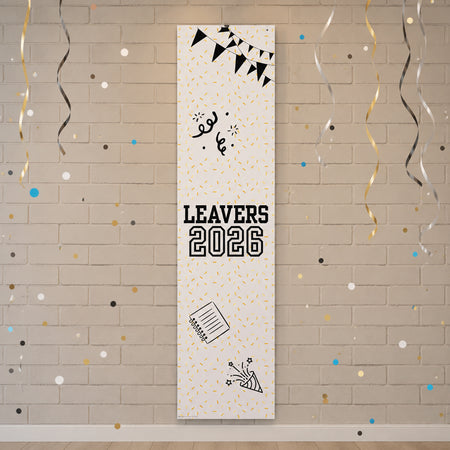 Leavers 2026 Portrait Wall & Door Banner Decoration - 1.2m