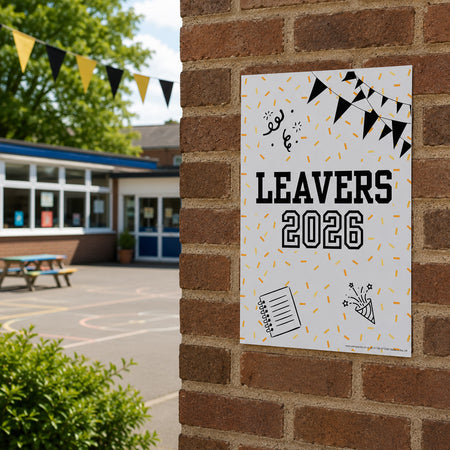 Leavers 2026 Poster Decoration - A3