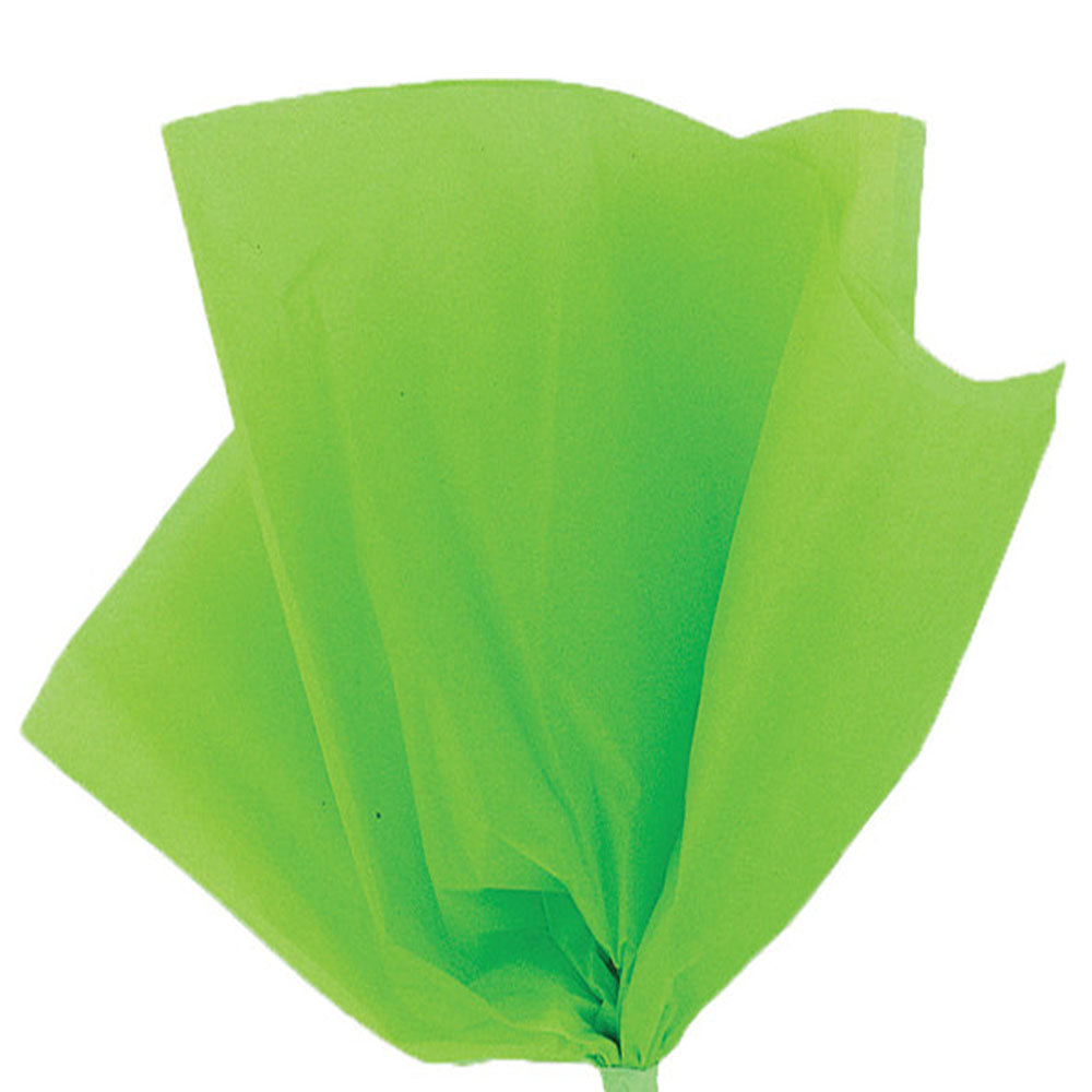 Lime Green Tissue Sheets - Pack of 10