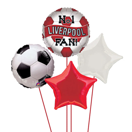 Inflated Liverpool Fan Football Balloon Bundle in a Box