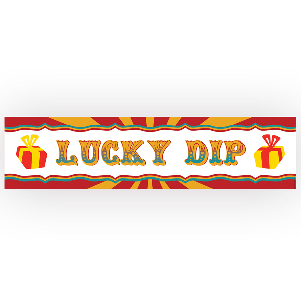 Fundraising Lucky Dip Banner - 1.2m