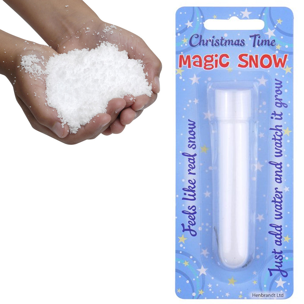 Magic Snow Tube - Make Your Own Snow! 12g – Party Packs