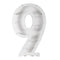 Balloon Mosaic Number Stand 9 - 81cm