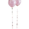 Rose Gold Happy Birthday Balloon Tails - Pack of 5