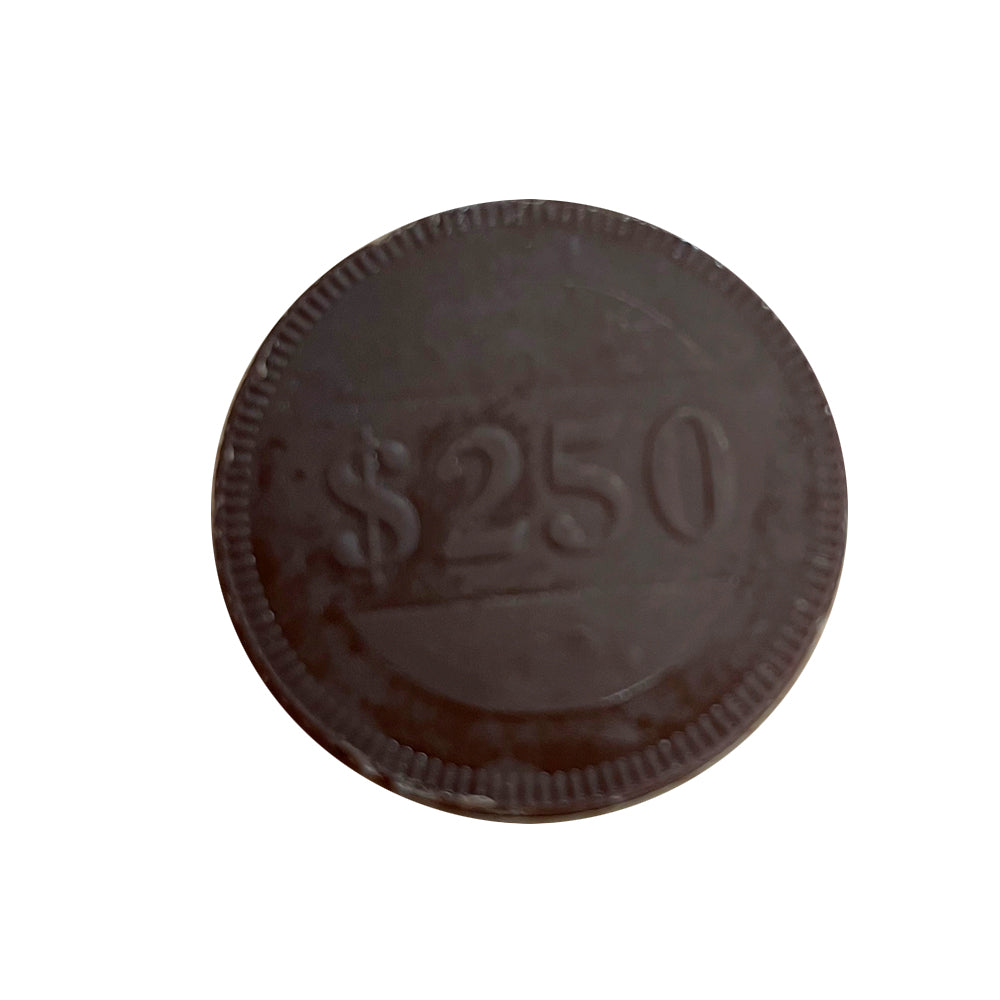 Chocolate Casino Chips - 38mm - 6g - Each