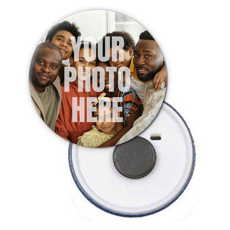 Personalised Full Photo Magnet - 58mm - Each