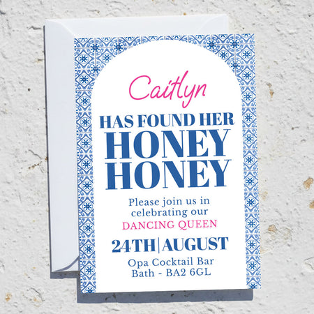 Personalised Dancing Queen Invite - Pack of 16