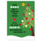 Mean Green Christmas Quote Poster - A3