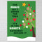 Mean Green Christmas Quote Poster - A3