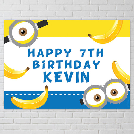 Totally Bananas Personalised Poster - A3